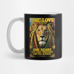 love reggae lion Mug